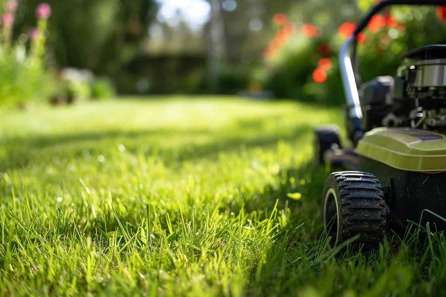 cordless electric self propelled mower